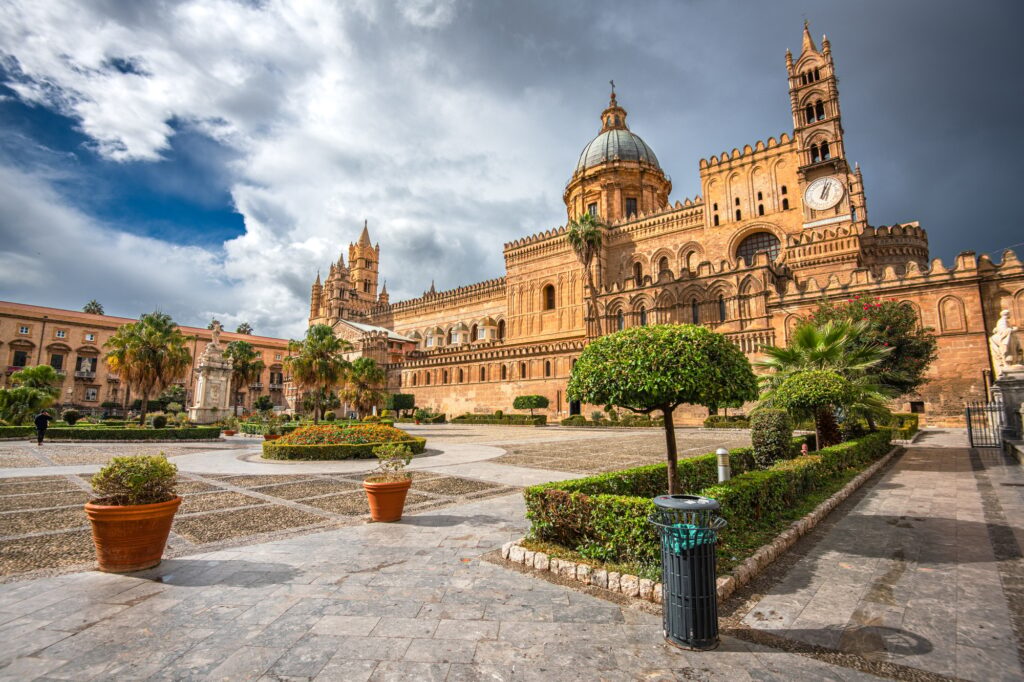 Palermo, Italy at the Palermo Cathedral